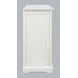 Archdale White 2 Glass Door Accent Storage Cabinet