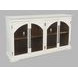 Archdale White 4 Glass Door Sideboard