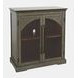 Archdale Gray 2 Glass Door Accent Storage Cabinet