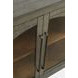 Archdale Gray 2 Glass Door Accent Storage Cabinet