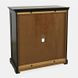 Archdale Black 2 Glass Door Accent Storage Cabinet