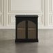 Archdale Black 2 Glass Door Accent Storage Cabinet