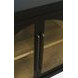 Archdale Black 4 Glass Door Sideboard
