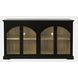 Archdale Black 4 Glass Door Sideboard