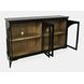 Archdale Black 4 Glass Door Sideboard