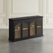 Archdale Black 4 Glass Door Sideboard