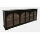Archdale Black 6 Glass Door Sideboard