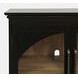 Archdale Black 6 Glass Door Sideboard
