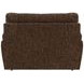 Jaden Cocoa Upholstered Chair and A Half with Pillows