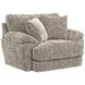 Jaden Steel Upholstered Chair and A Half with Pillows