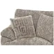 Jaden Steel Upholstered Chair and A Half with Pillows