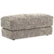 Jaden Steel Upholstered Rectangular Ottoman