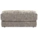 Jaden Steel Upholstered Rectangular Ottoman