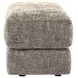 Jaden Steel Upholstered Rectangular Ottoman