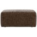 Jaden Cocoa Upholstered Square Cocktail Ottoman