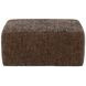 Jaden Cocoa Upholstered Square Cocktail Ottoman