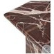 Arum Merlot Marble End Table