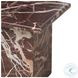 Arum Merlot Marble End Table