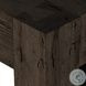 Abaso Ebony Rustic Wormwood Oak 80" Console Table