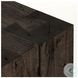 Abaso Ebony Rustic Wormwood Oak 80" Console Table