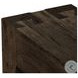 Abaso Ebony Rustic Wormwood Oak 80" Console Table