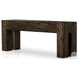 Abaso Ebony Rustic Wormwood Oak 80" Console Table