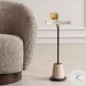 Viking Crystal And Bronze Drink Table