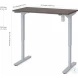 Universel Bark Gray 48" Electric Height Adjustable Desk