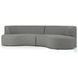 Opal Hayes Smoke Outdoor 2 Piece Sectional
