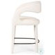 Hawkins Omari Natural Performance Fabric Counter Height Stool
