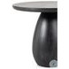 Merla Black Wash Ash Wood End Table