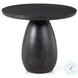 Merla Black Wash Ash Wood End Table