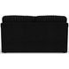 Eagan Black 69" Loveseat