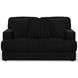 Eagan Black 69" Loveseat