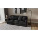 Eagan Black 95" Sofa
