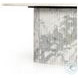Oranda Polished White Marble Dining Table