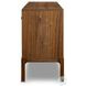 Arturo Natural Walnut Veneer 6 Door Sideboard