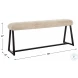 Salento Toasty Beige Bench