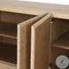 Hatch Natural Raffia 4 Door Sideboard