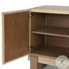 Hatch Natural Raffia 4 Door Sideboard