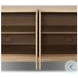 Hatch Natural Raffia 4 Door Sideboard