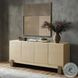 Hatch Natural Raffia 4 Door Sideboard