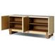 Hatch Natural Raffia 4 Door Sideboard