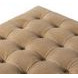 Halston Palermo Drift Leather Cocktail Ottoman