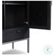 Cressida Black Linen 2 Door Bar Cabinet