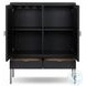 Cressida Black Linen 2 Door Bar Cabinet
