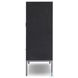 Cressida Black Linen 2 Door Bar Cabinet