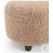 Aniston Andes Toast Round Ottoman