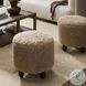 Aniston Andes Toast Round Ottoman