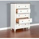 Carriage House Cottage and Dark Brown 5 Drawer Chest